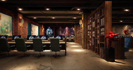 西安專業(yè)網(wǎng)咖裝修設(shè)計——打造沉浸式電競空間